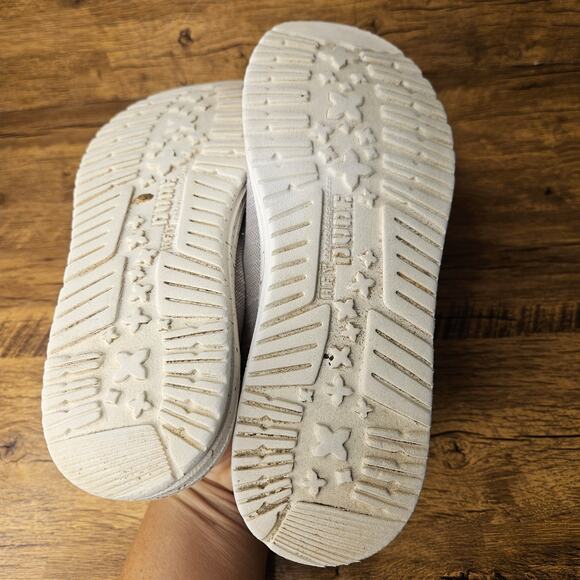 Hey Dude Wendy Mushroom Grey Slip on Sneaker shoe sz 8 womens - Picture 7 of 8